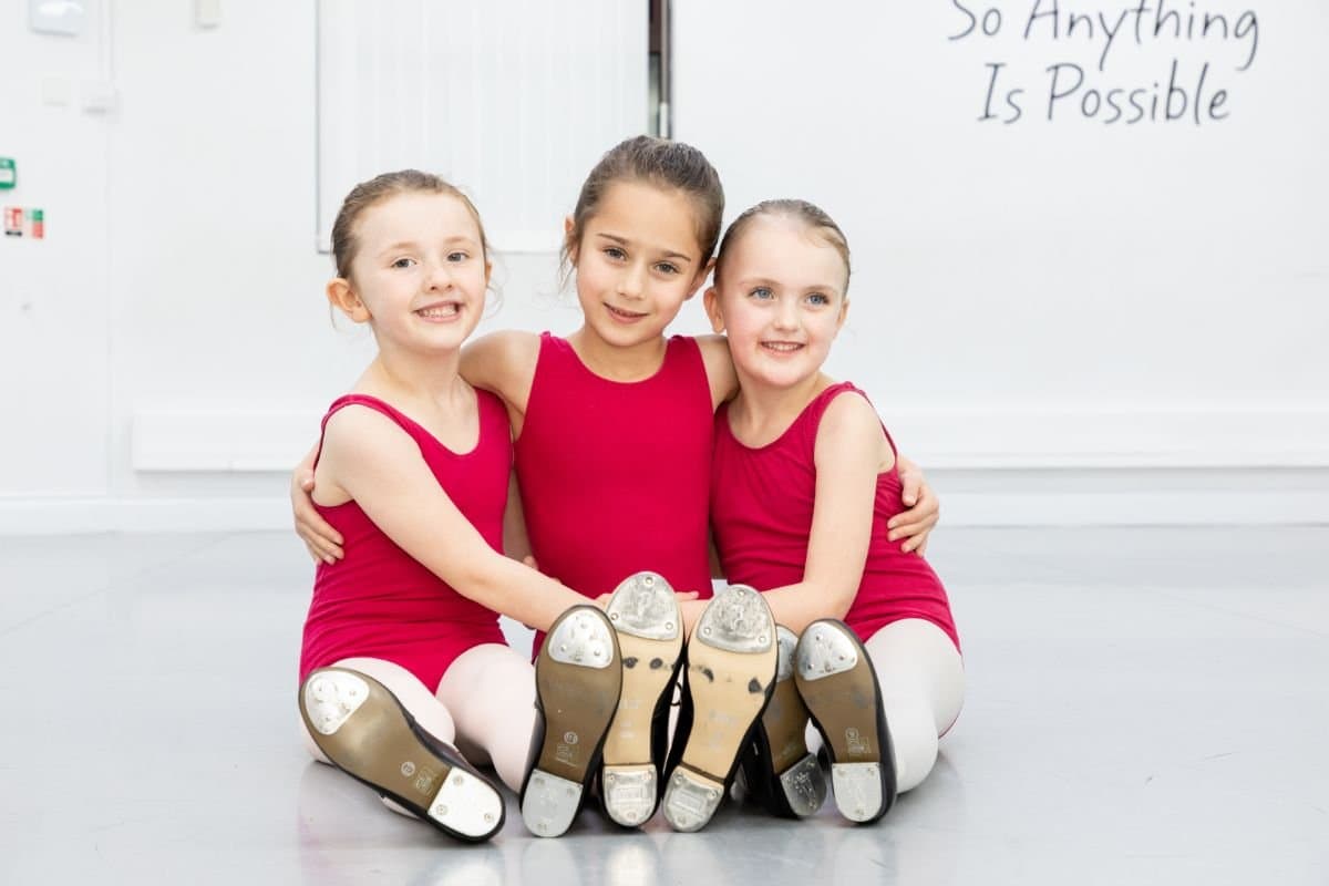 Friends enjoying a tap class together at LESTA