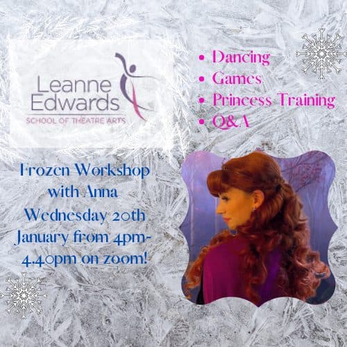 Frozen Workshop with Anna