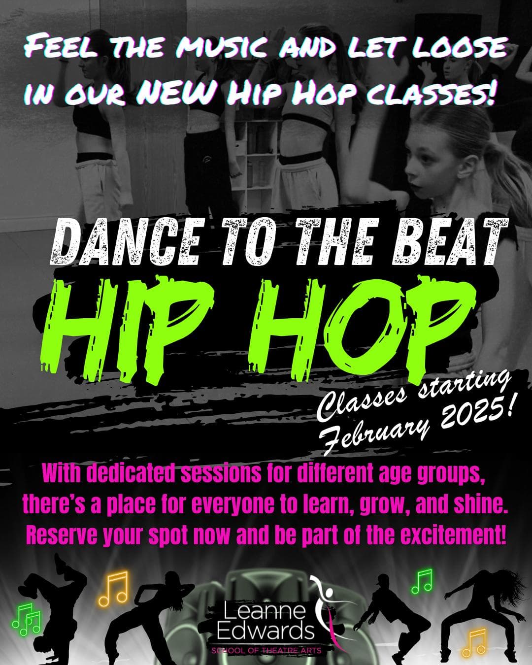Exciting News from LESTA: Hip Hop Dance Classes Are Here!